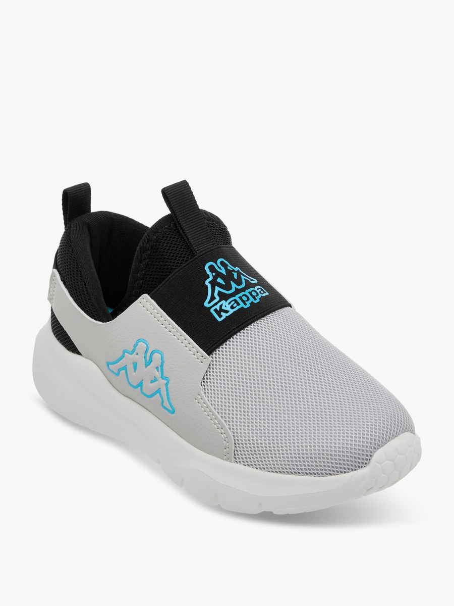 Logo Detail Slip-On Sports Shoes with Pull Up Tab