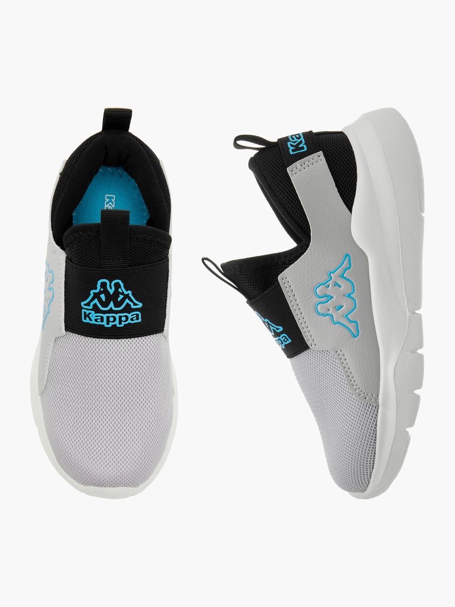 Logo Detail Slip-On Sports Shoes with Pull Up Tab