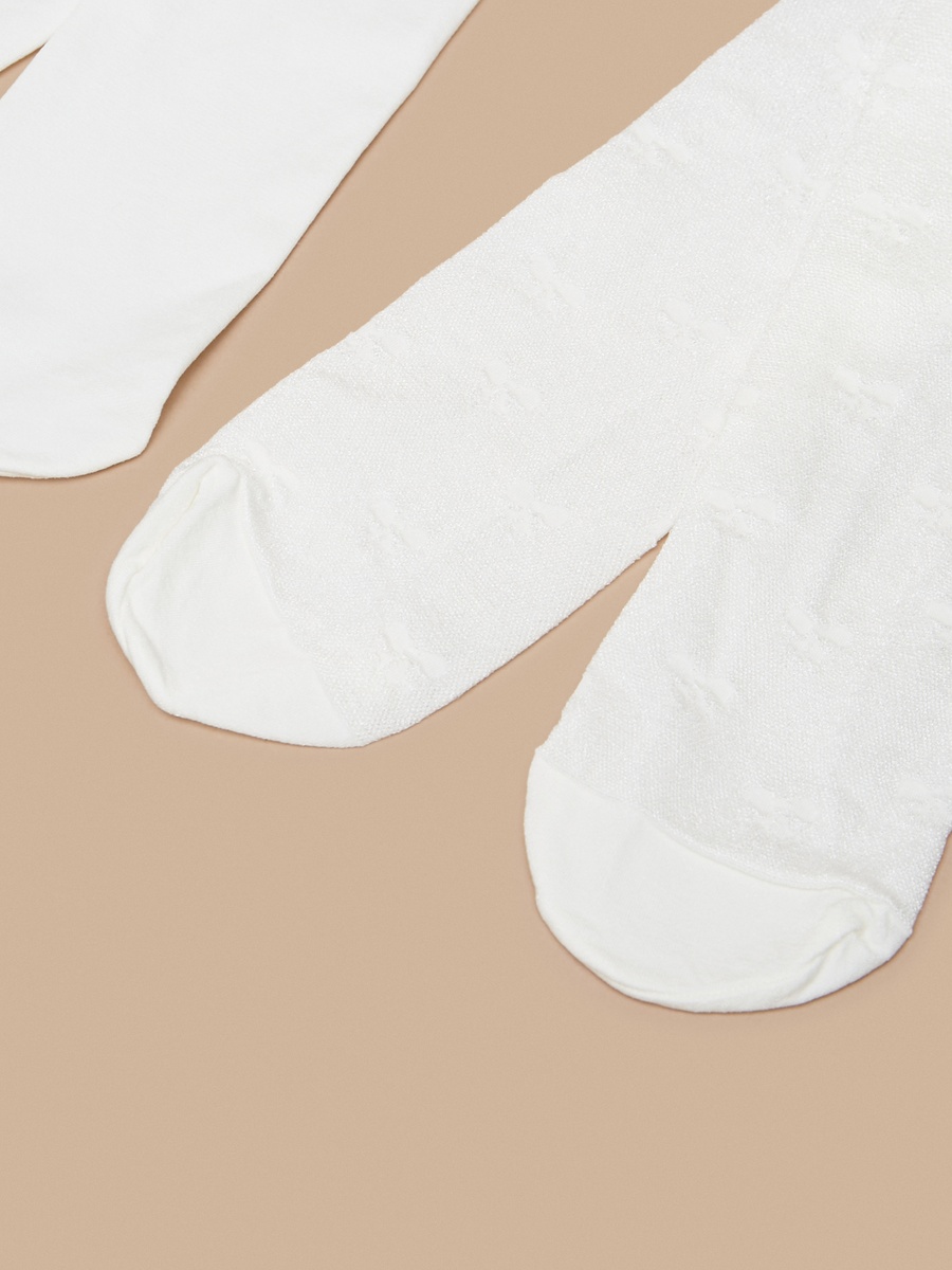 Textured Tights - Set of 2