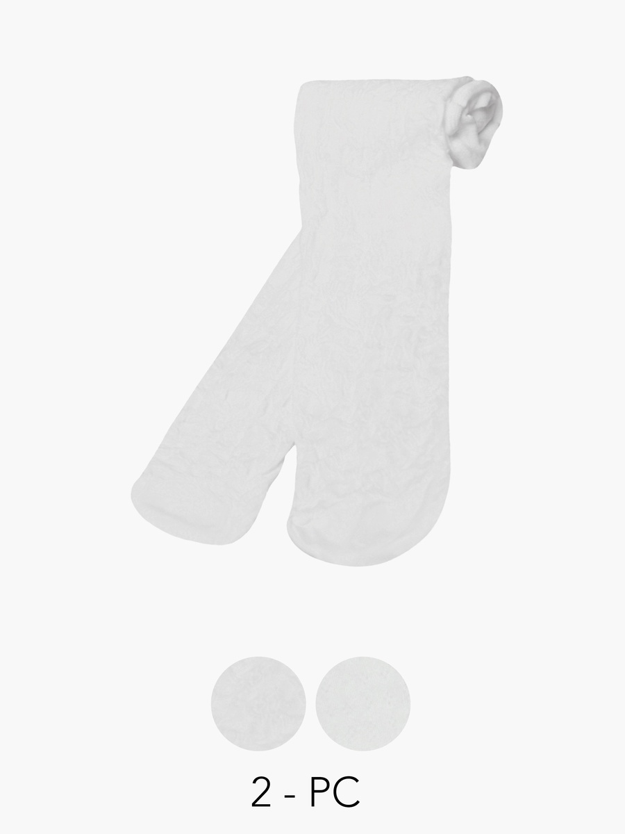 Textured Tights - Set of 2