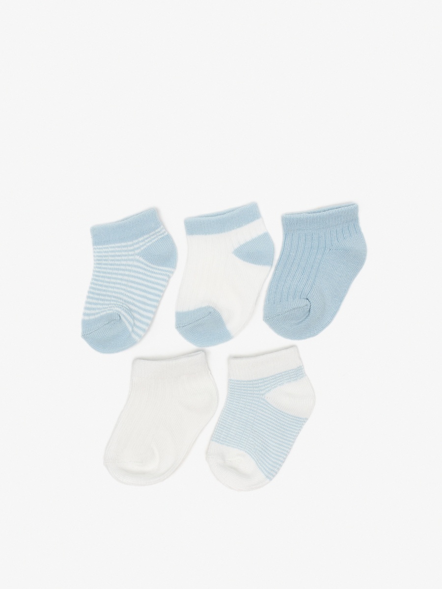 Assorted Ankle Length Socks - Set of 5