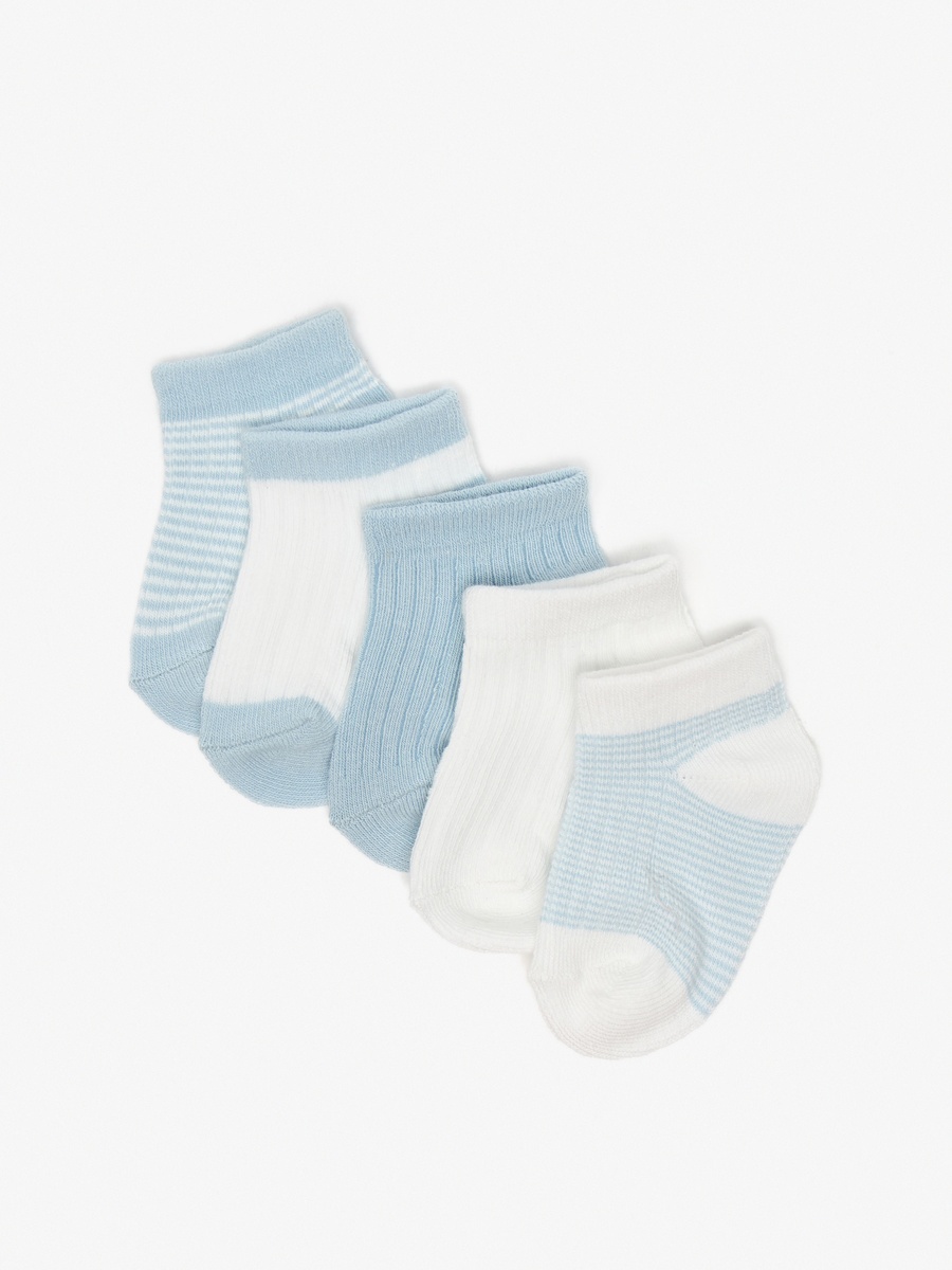 Assorted Ankle Length Socks - Set of 5