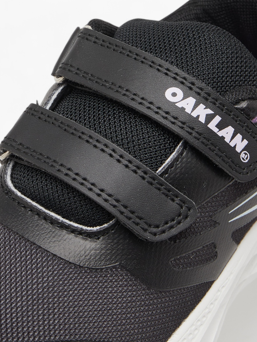 Pull Tab Detail Sports Shoes with Hook and Loop Closure