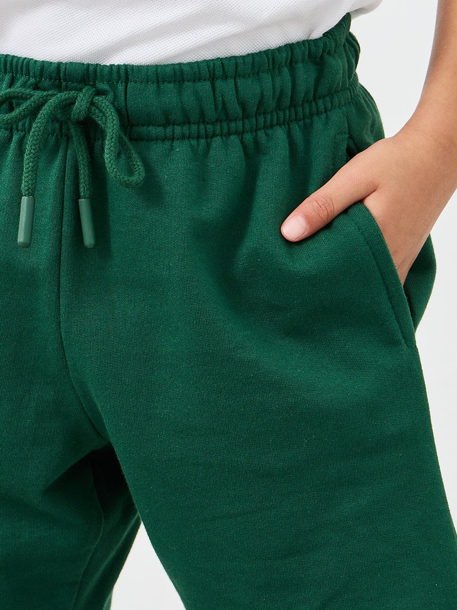 Solid Shorts with Drawstring