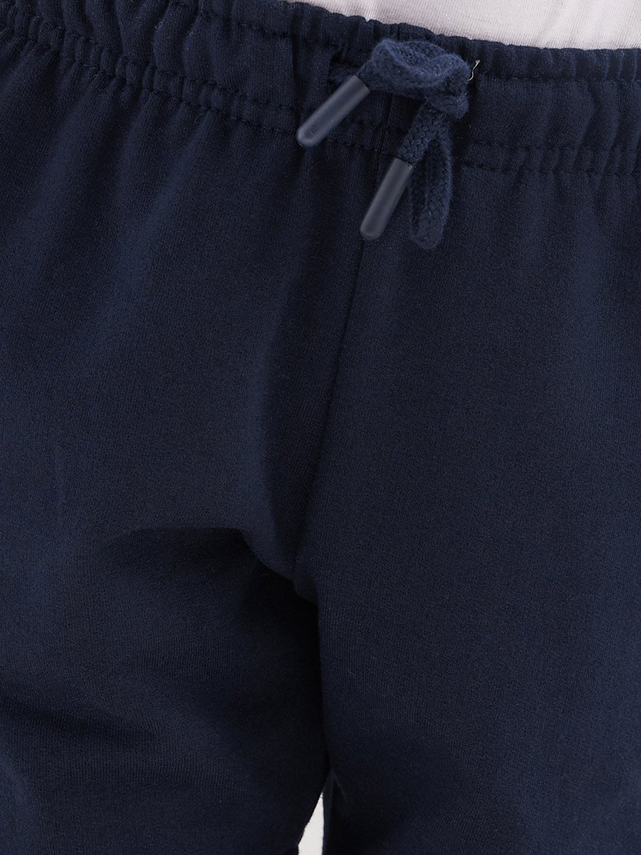 Solid Shorts with Drawsting