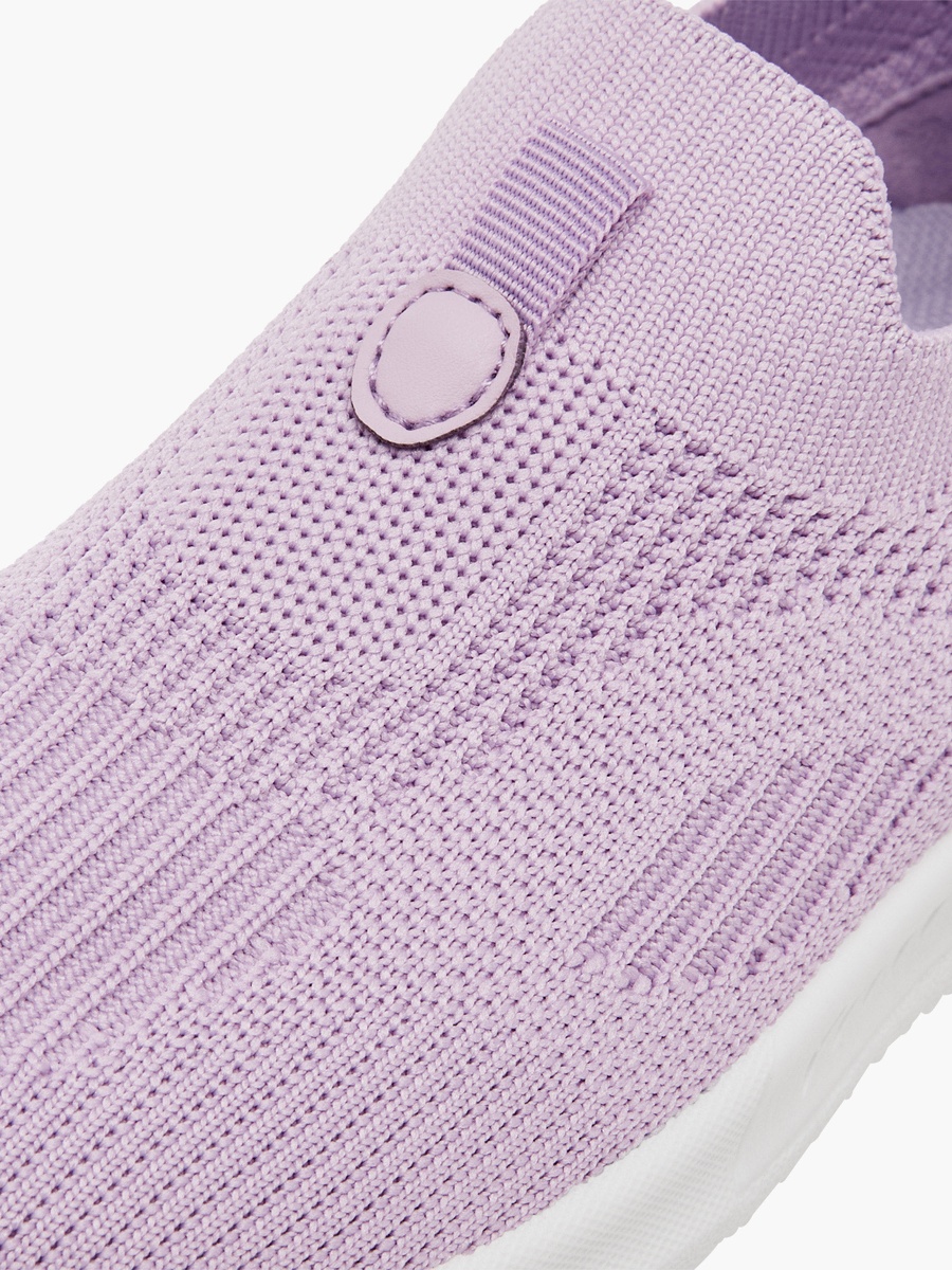 Pull Tab Detail Slip-On Sneakers