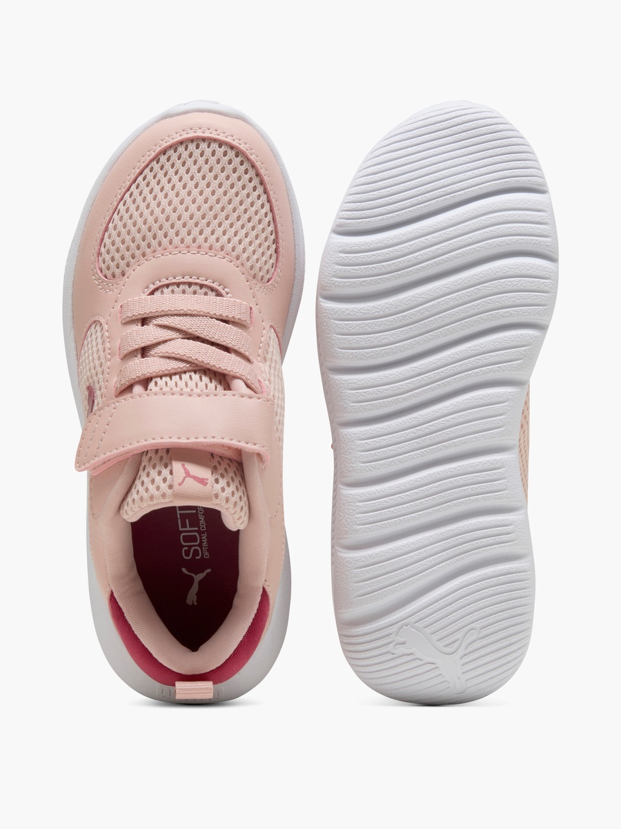 Panelled Running Shoes with Hook and Loop Closure - FUN RACER 2 AC PS