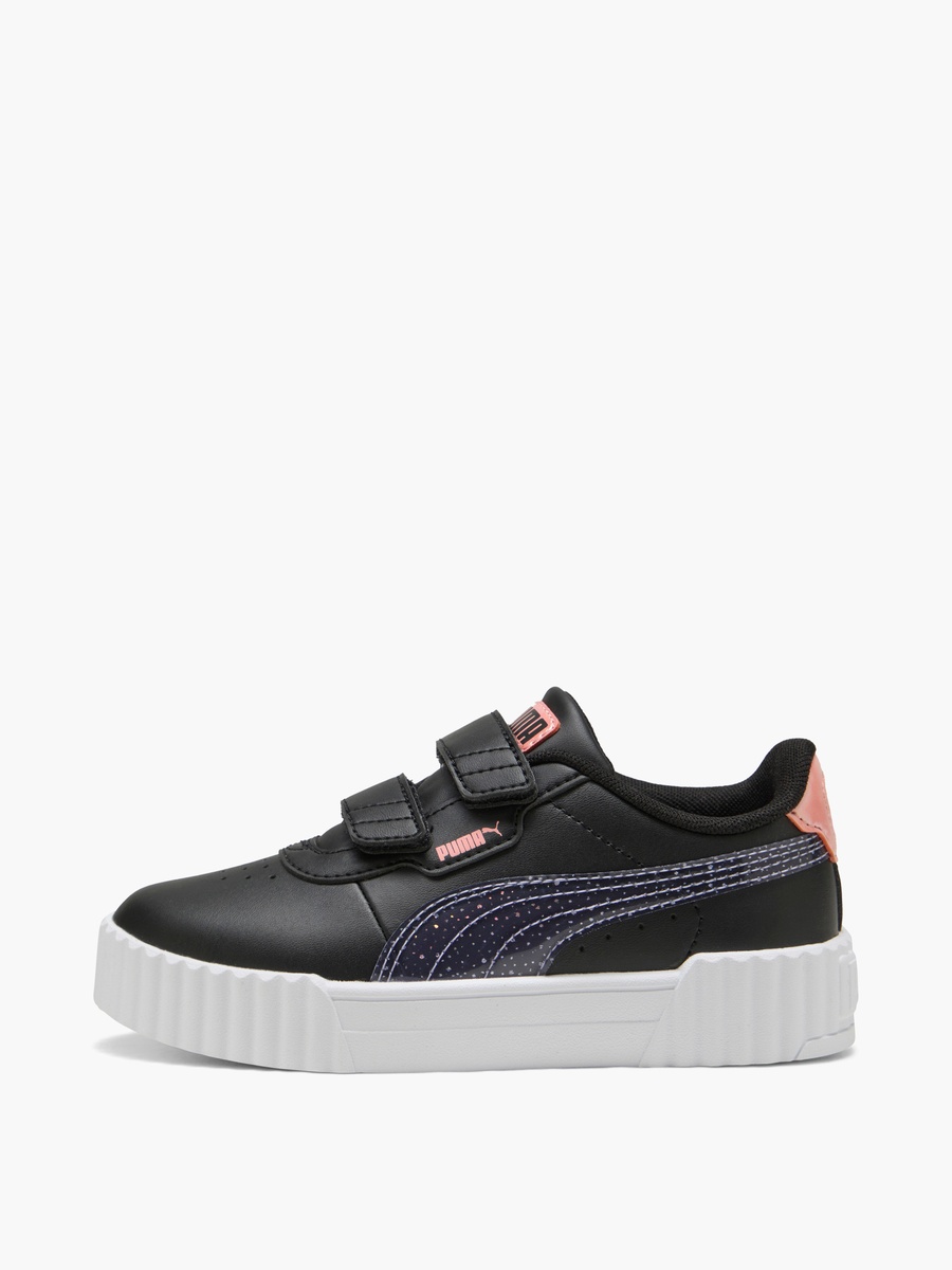 Logo Detail Sneakers with Hook and Loop Closure - CARINA 3.0 BLURRY DREAMS