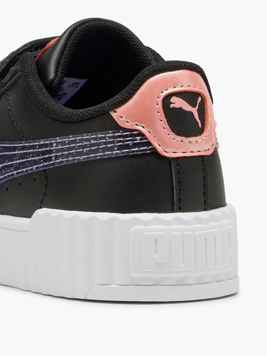 Logo Detail Sneakers with Hook and Loop Closure - CARINA 3.0 BLURRY DREAMS