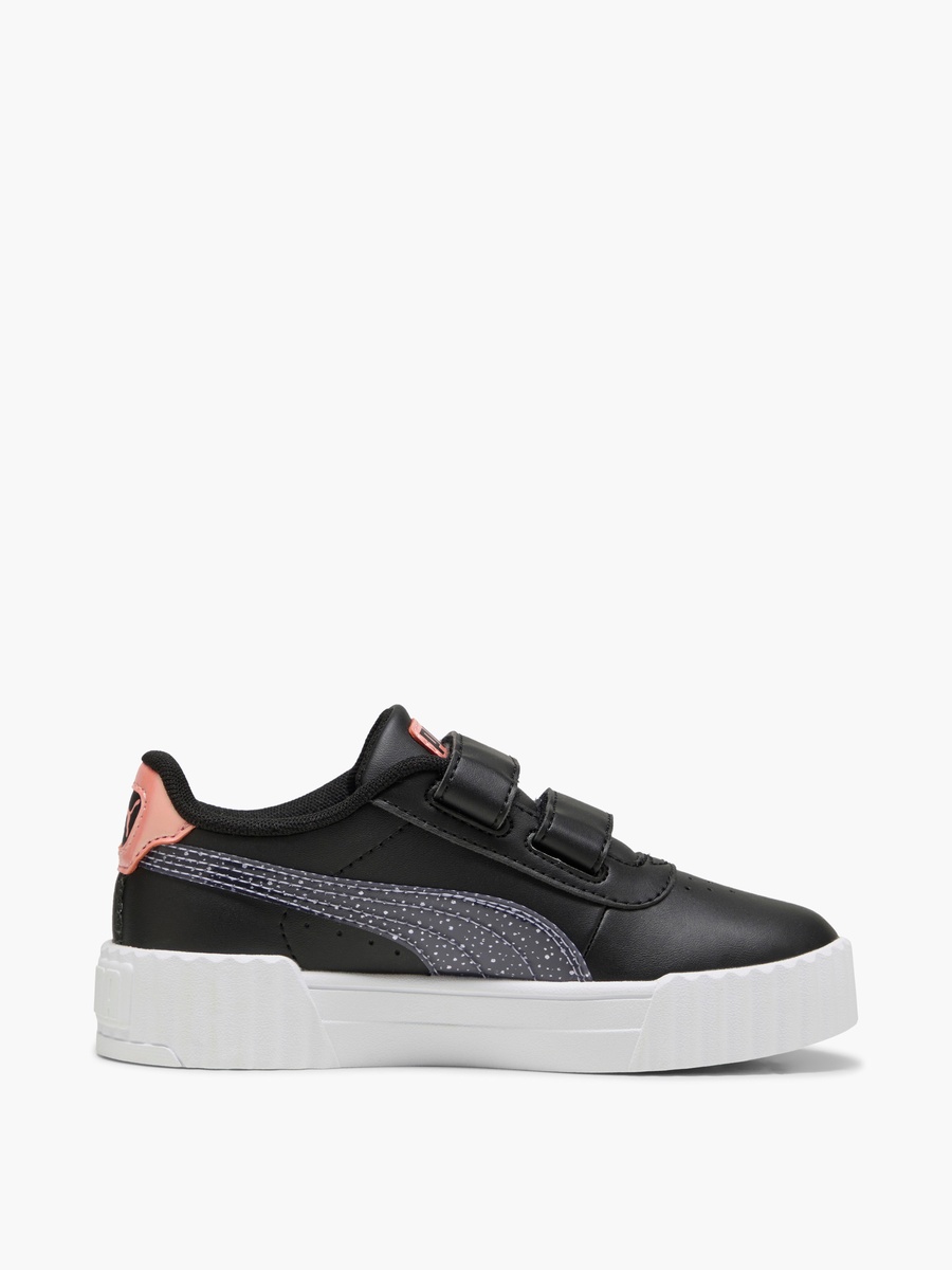 Logo Detail Sneakers with Hook and Loop Closure - CARINA 3.0 BLURRY DREAMS