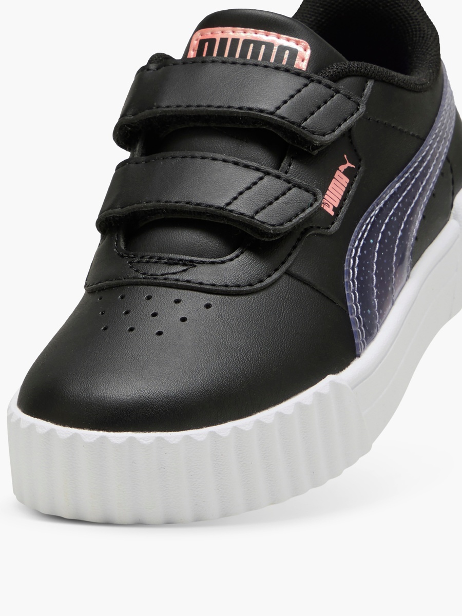 Logo Detail Sneakers with Hook and Loop Closure - CARINA 3.0 BLURRY DREAMS