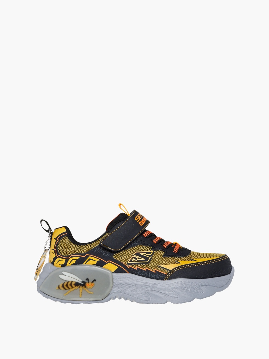 Logo Detail Sports Shoes with Hook and Loop Closure - CREATURECRAWLERS