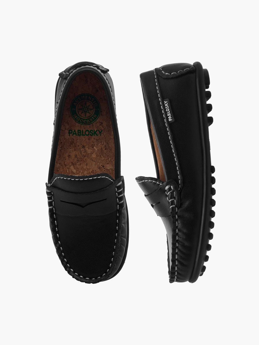 Solid Slip-On Loafers
