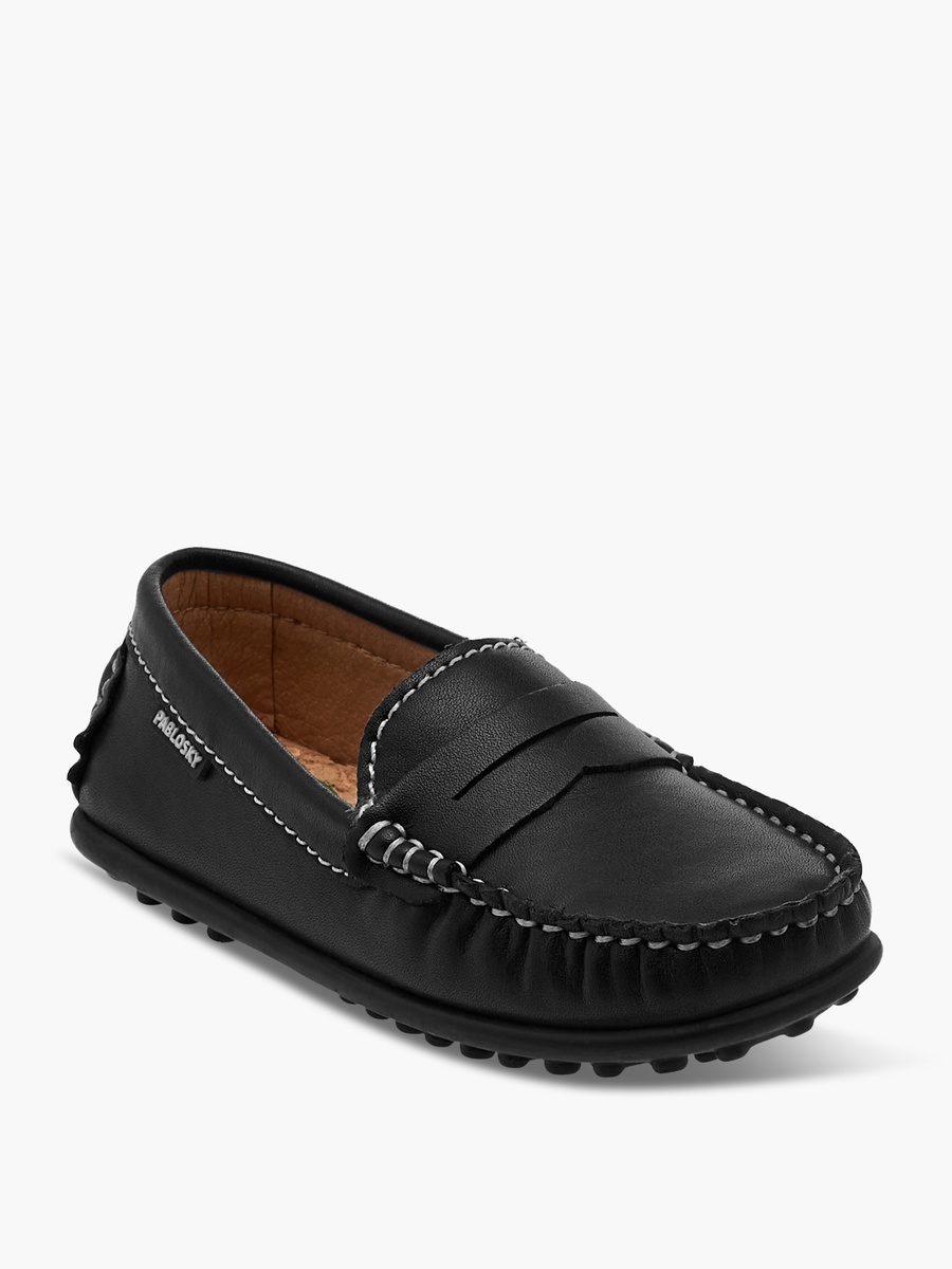 Solid Slip-On Loafers
