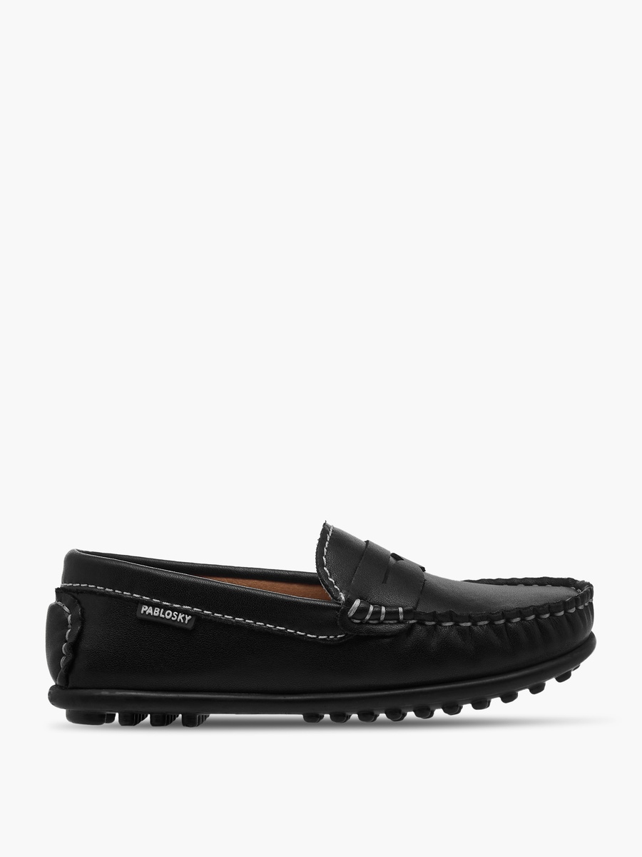 Solid Slip-On Loafers