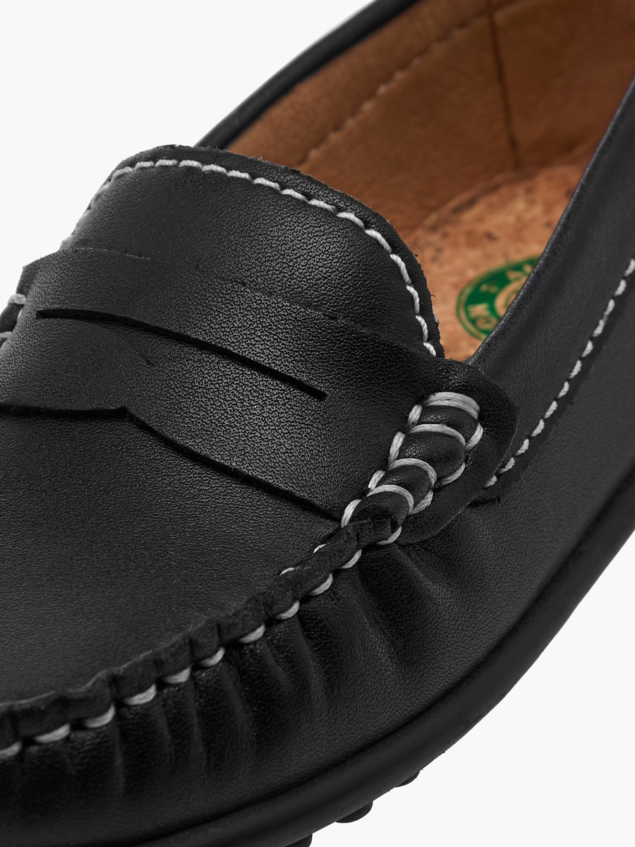 Solid Slip-On Loafers