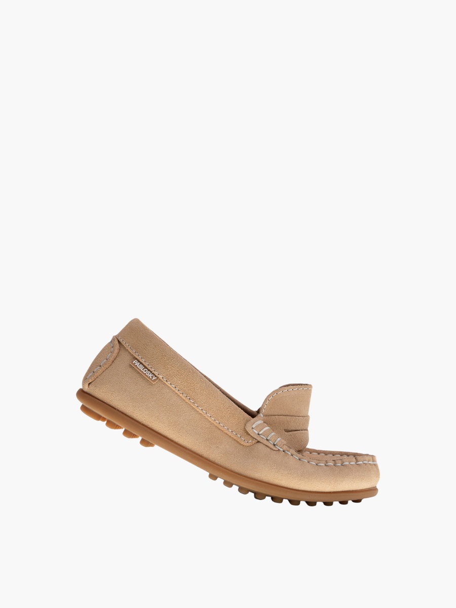 Solid Slip-On Loafers