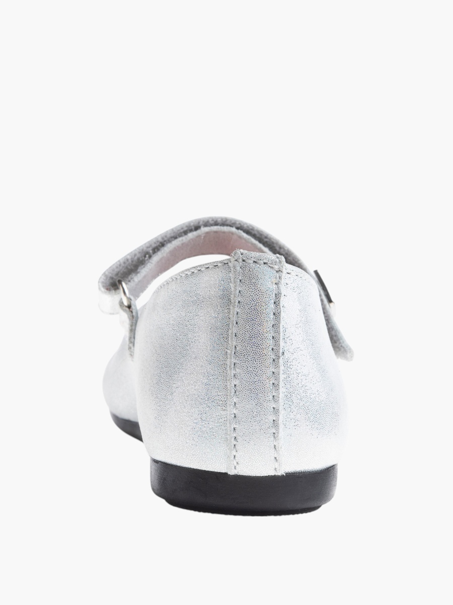 Solid Mary Jane Shoes with Hook and Loop Closure