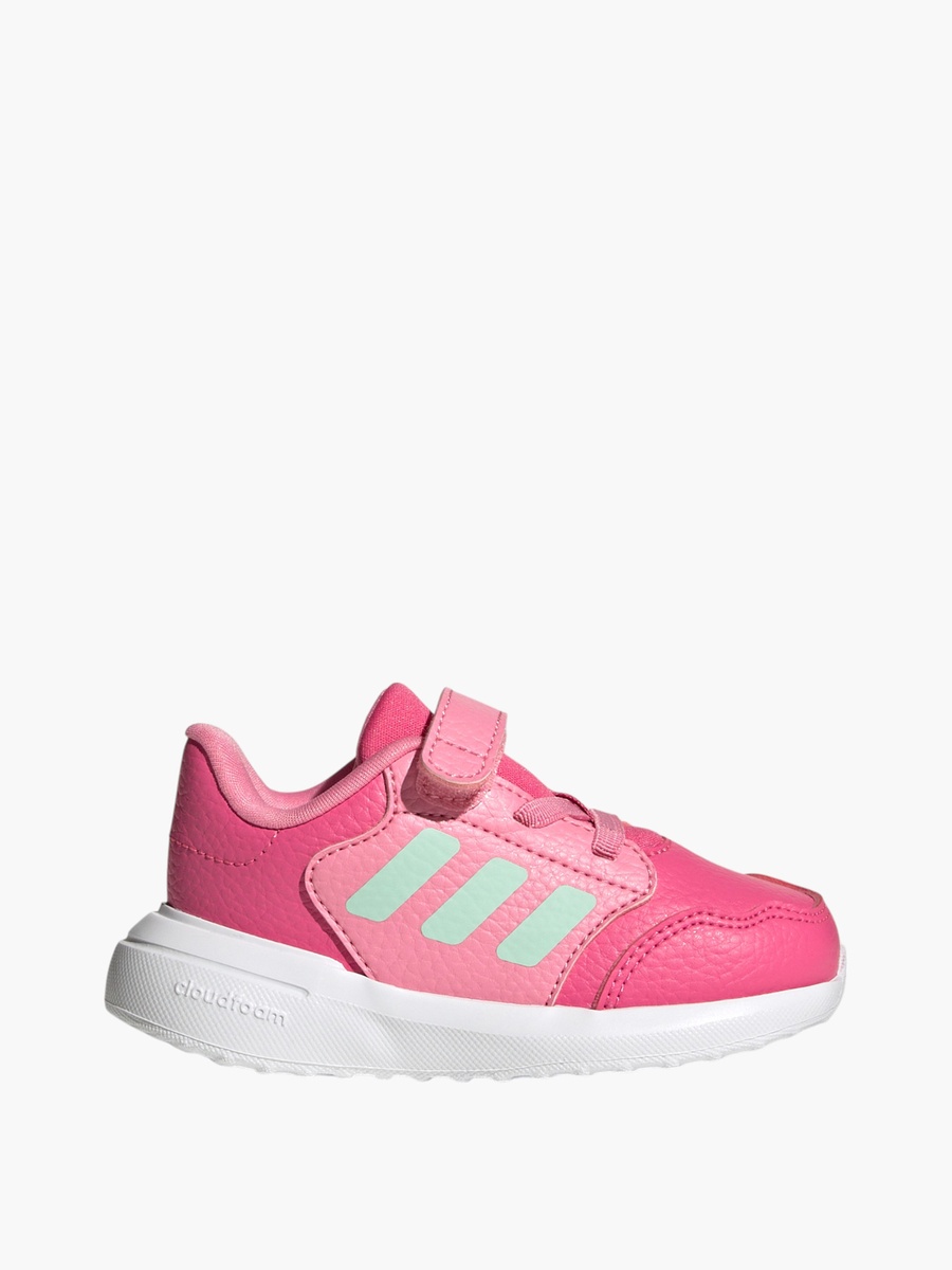 Logo Detail Running Shoes with Hook and Loop Closure - Tensaur Run 3.0 EL