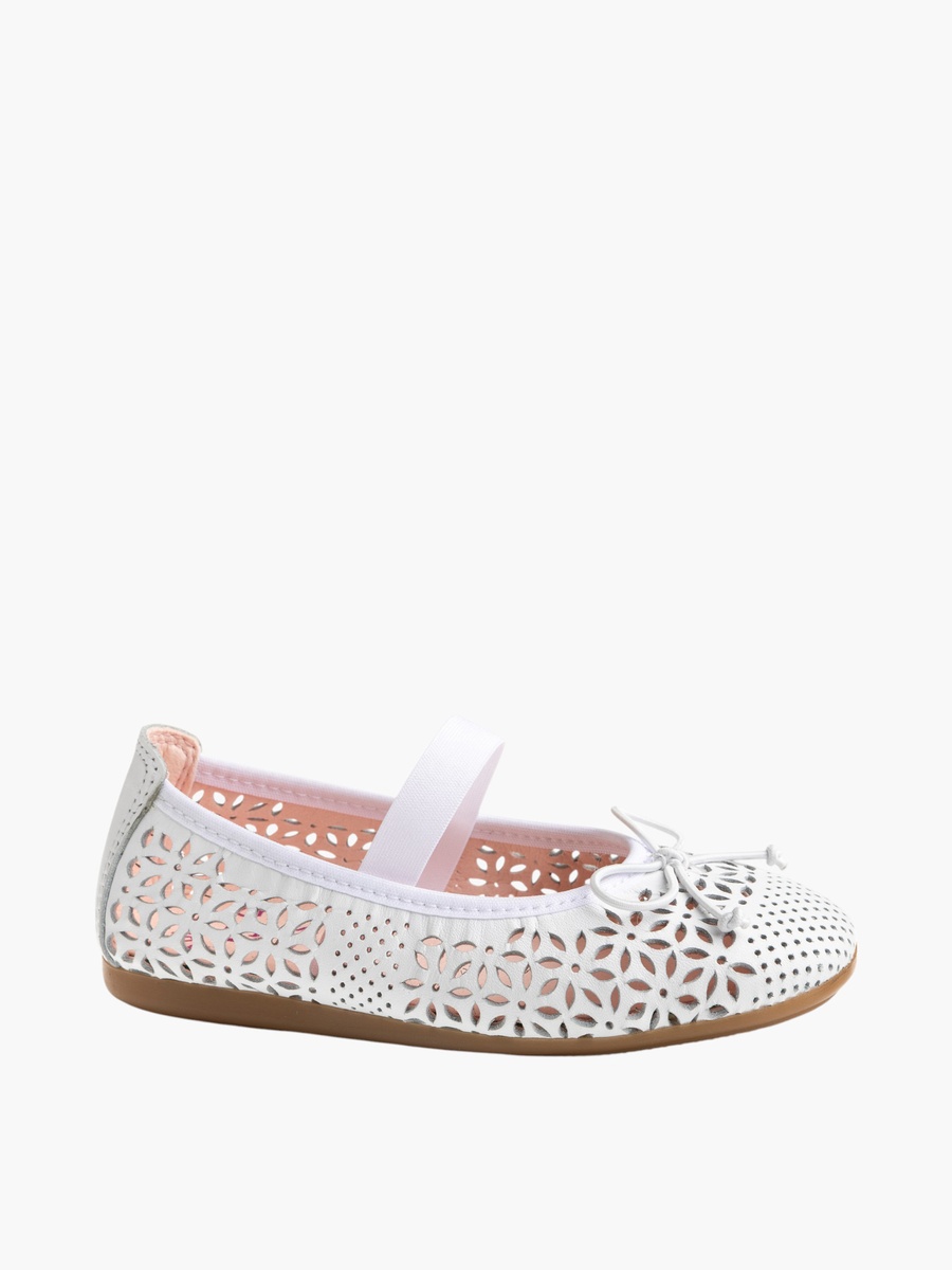 Textured Slip-on Ballerinas
