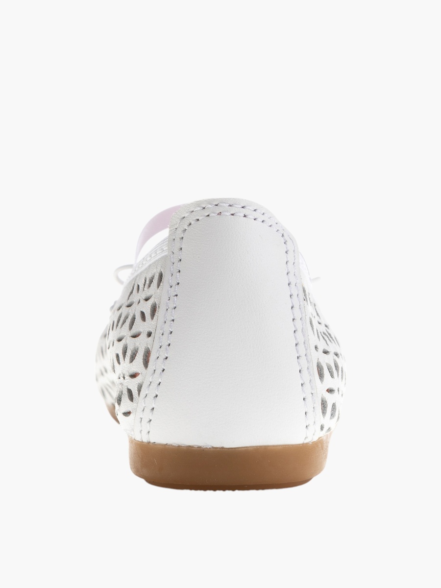 Textured Slip-on Ballerinas