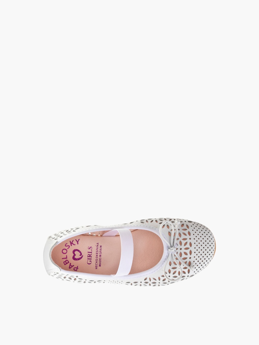 Textured Slip-on Ballerinas