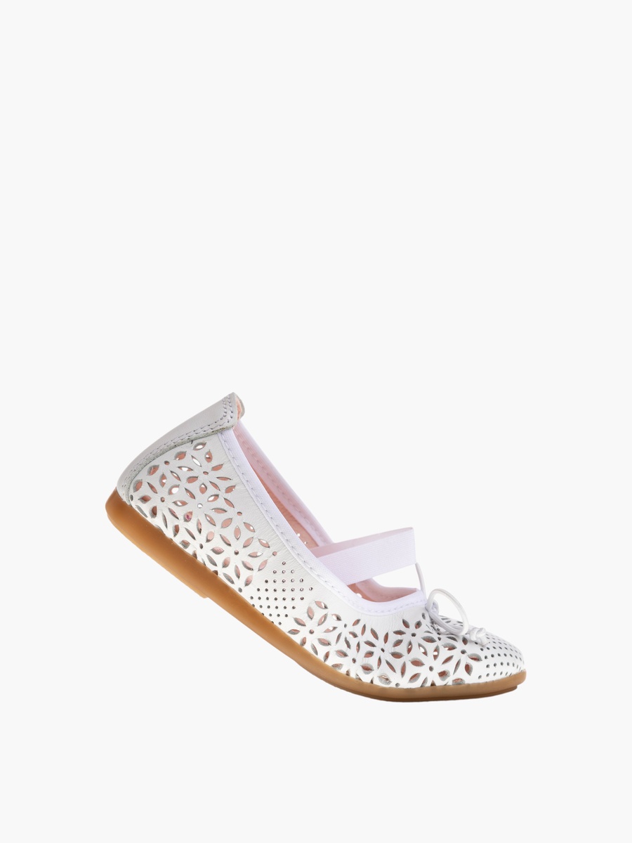 Textured Slip-on Ballerinas