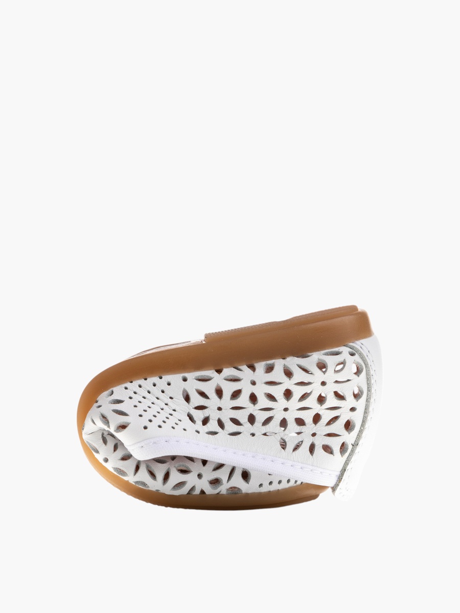 Textured Slip-on Ballerinas