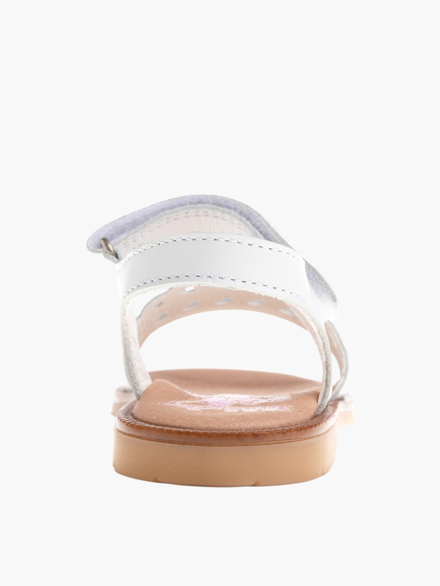 Strap Sandals with Hook and Loop Closure