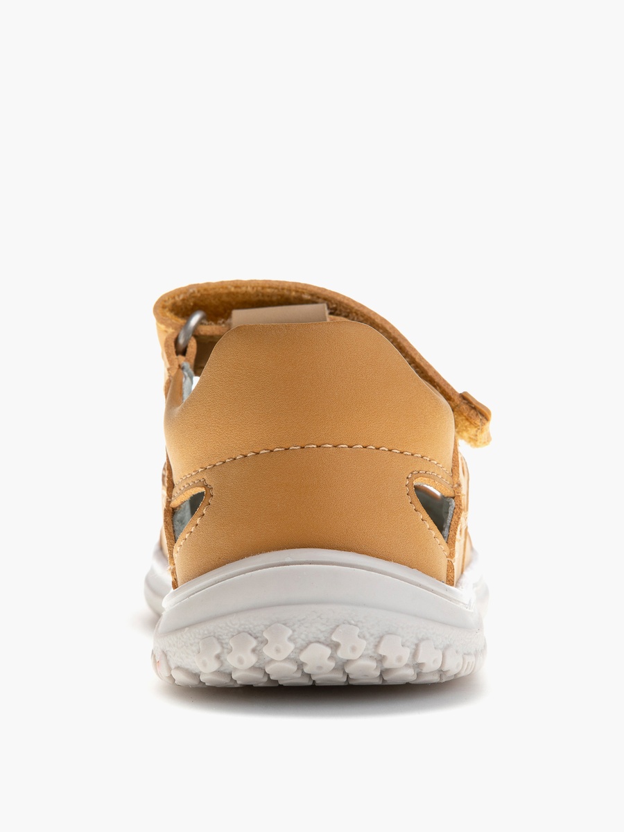 Panelled Sandals with Hook and Loop Closure