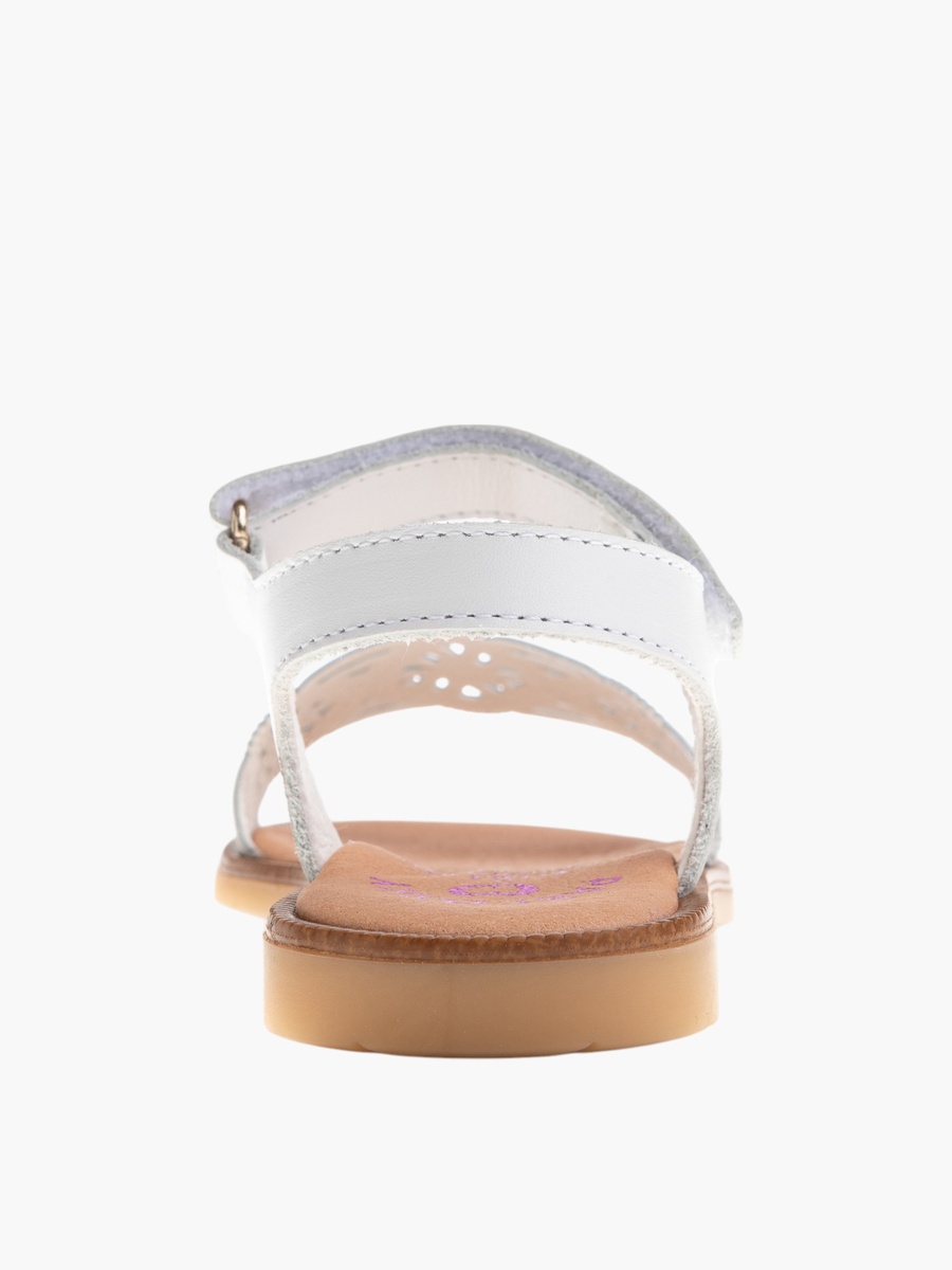 Strap Sandals with Hook and Loop Closure