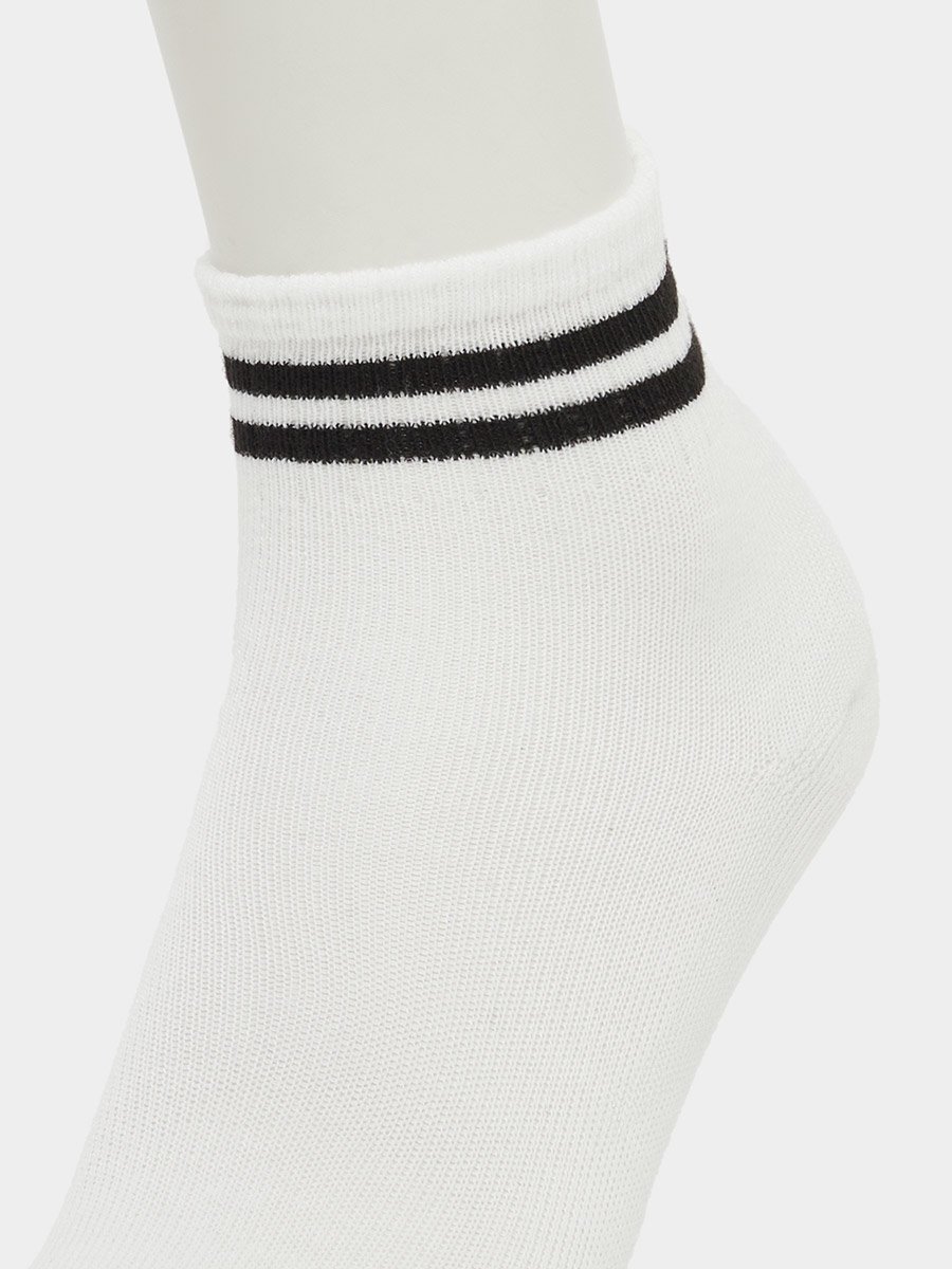 Set of 3 - Striped Crew Socks