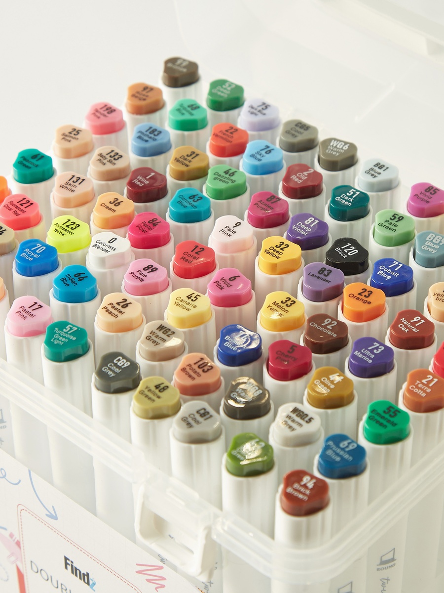 80-Piece Marker Pen Set