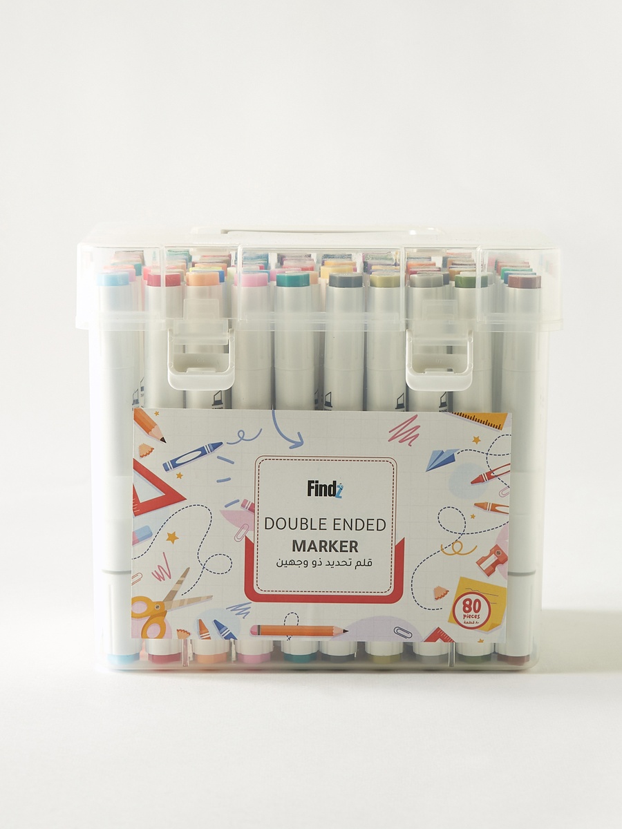 80-Piece Marker Pen Set