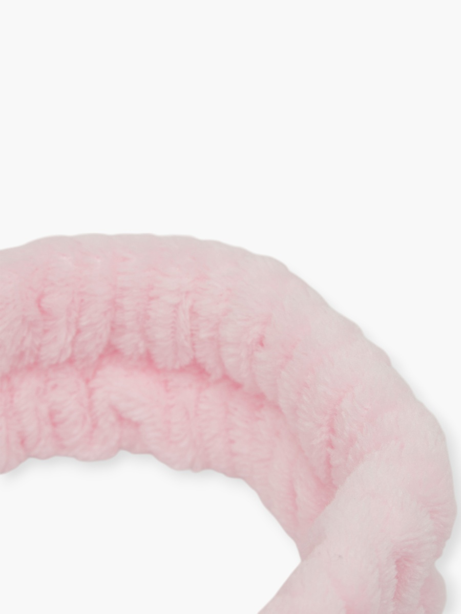 Rhinestone Embellished Plush Headband