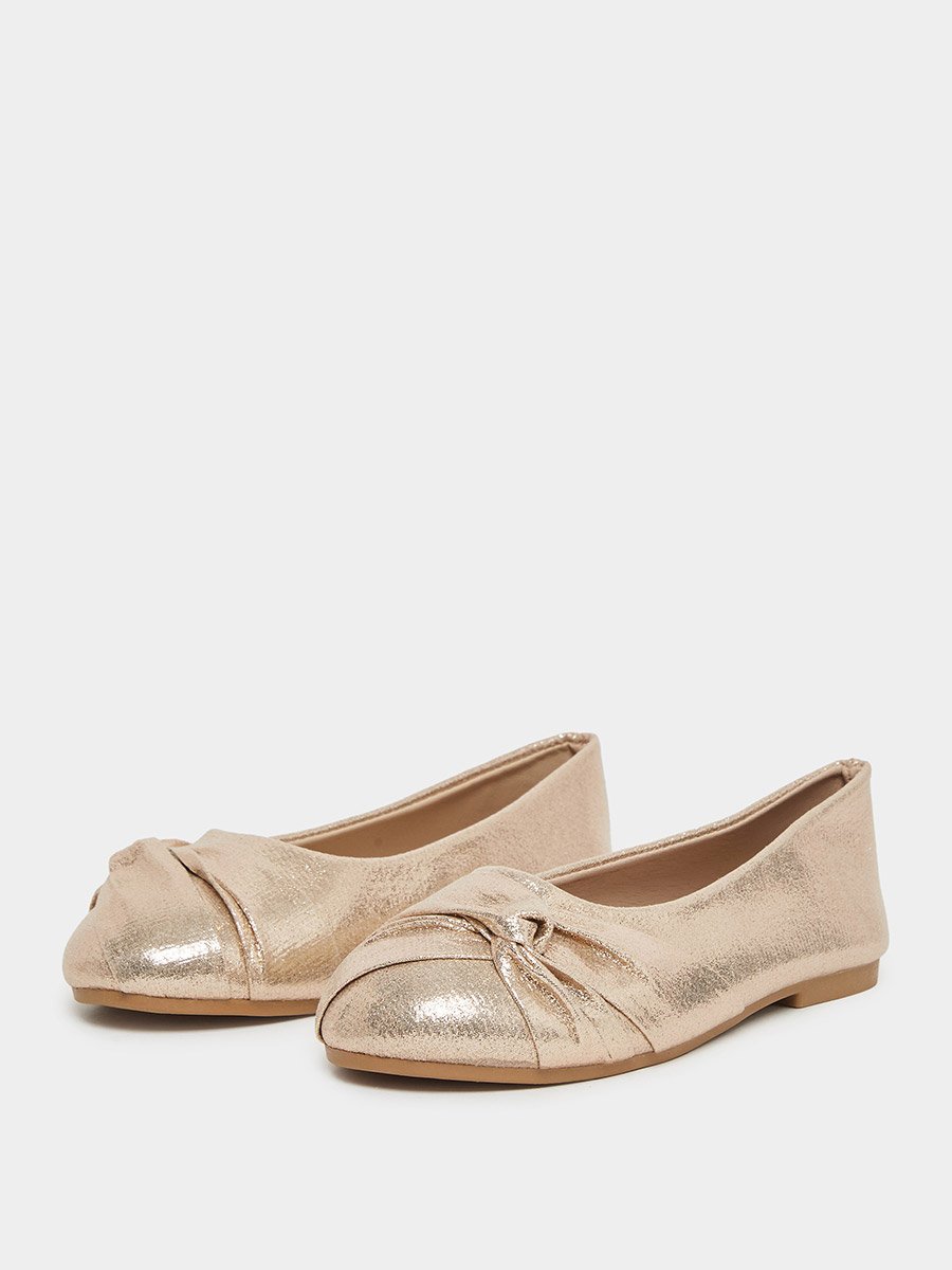Solid Slip-On Ballerinas