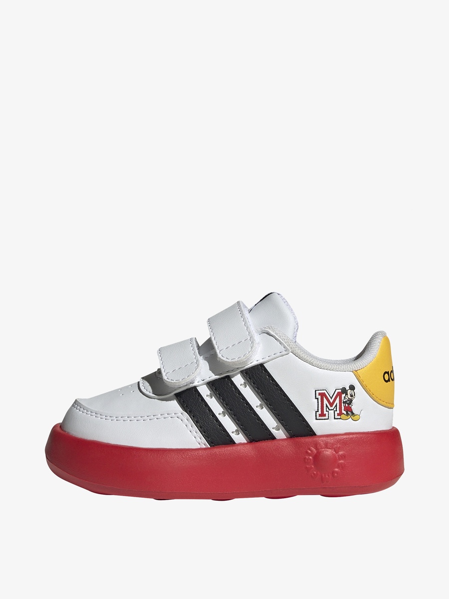 Mickey Mouse Print Sneakers with Hook and Loop Closure - BREAKNET MICKEY 2.0 CF I