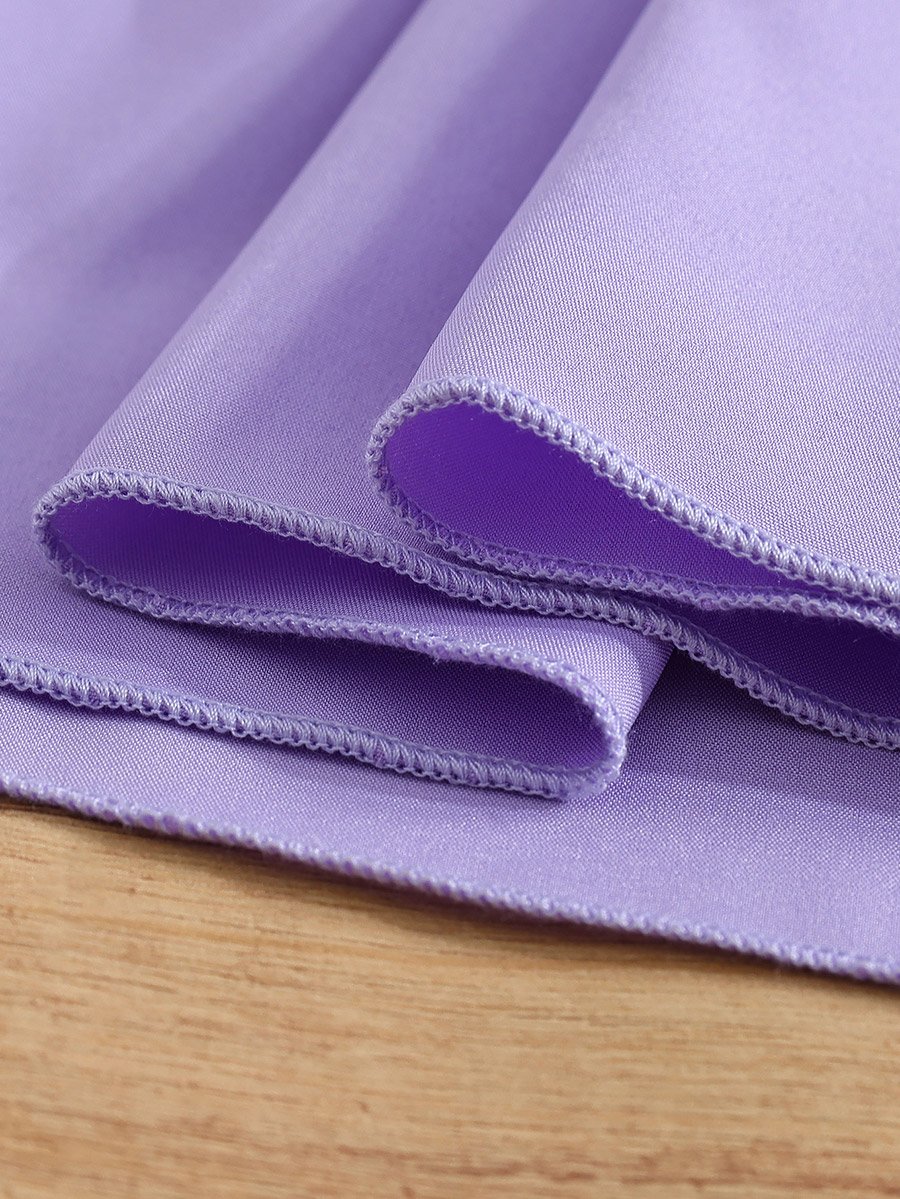 Ruffle Detail Belted Dress
