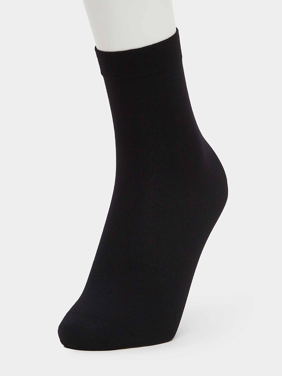 Set of 2 - Solid Crew Socks