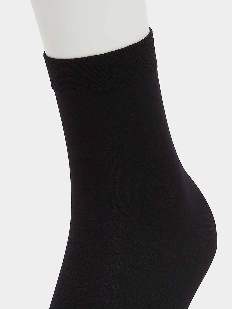 Set of 2 - Solid Crew Socks