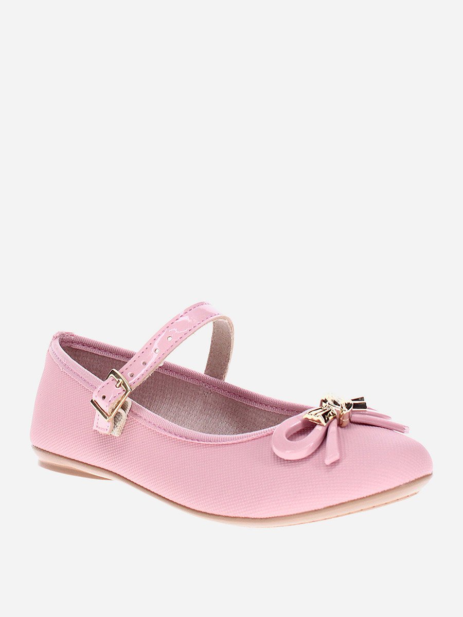 Embellished Ballerinas with Bow Detail