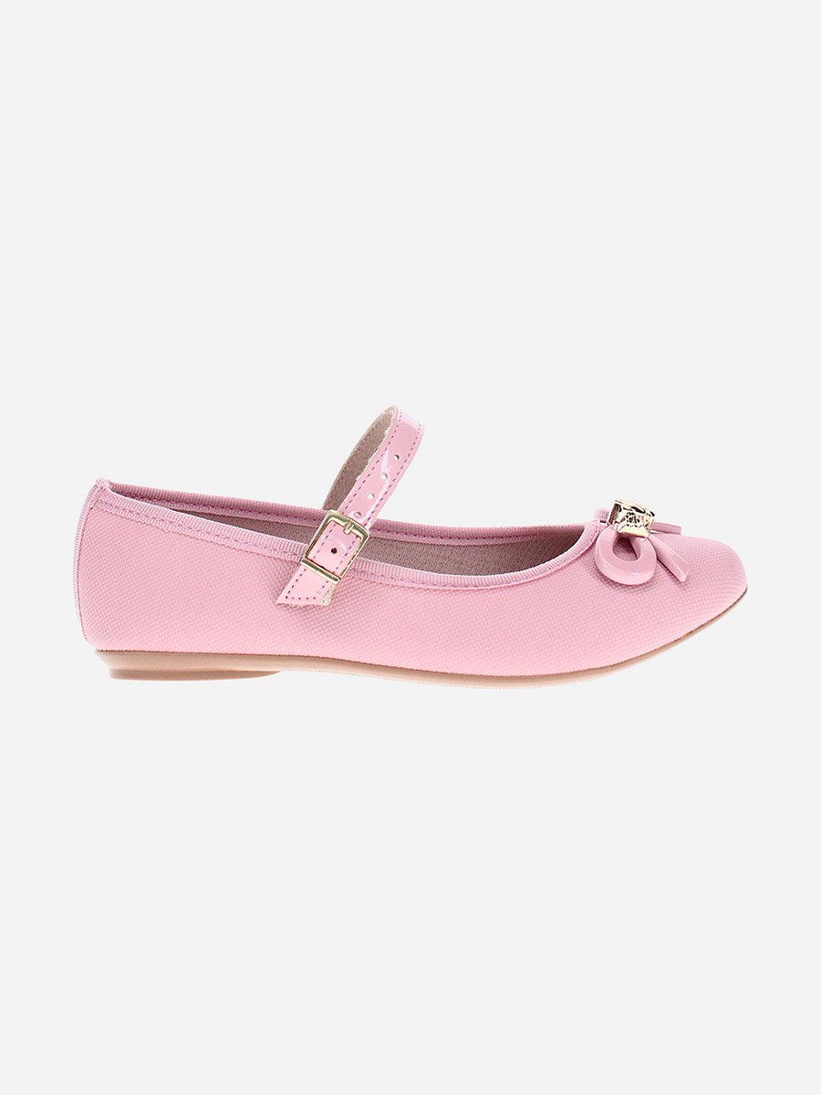 Embellished Ballerinas with Bow Detail