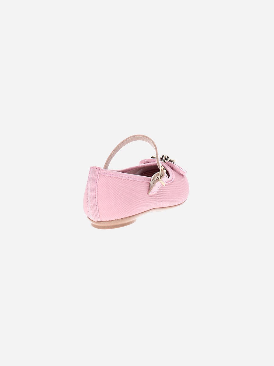 Embellished Ballerinas with Bow Detail