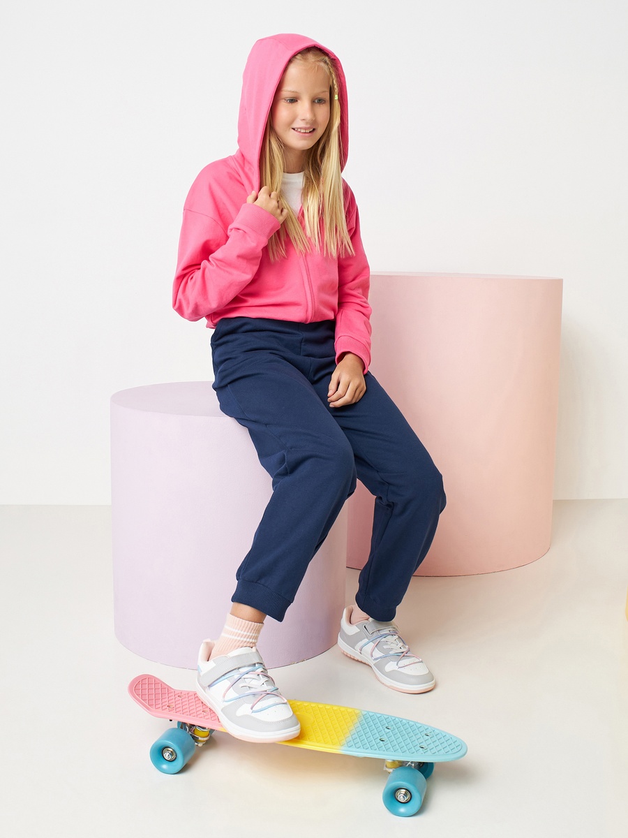Heart Print Fade Resistant Joggers