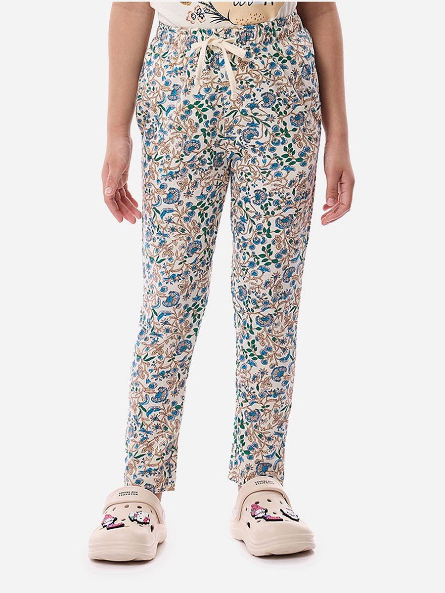 Graphic Print Short Sleeve T-Shirt and Leggings Set