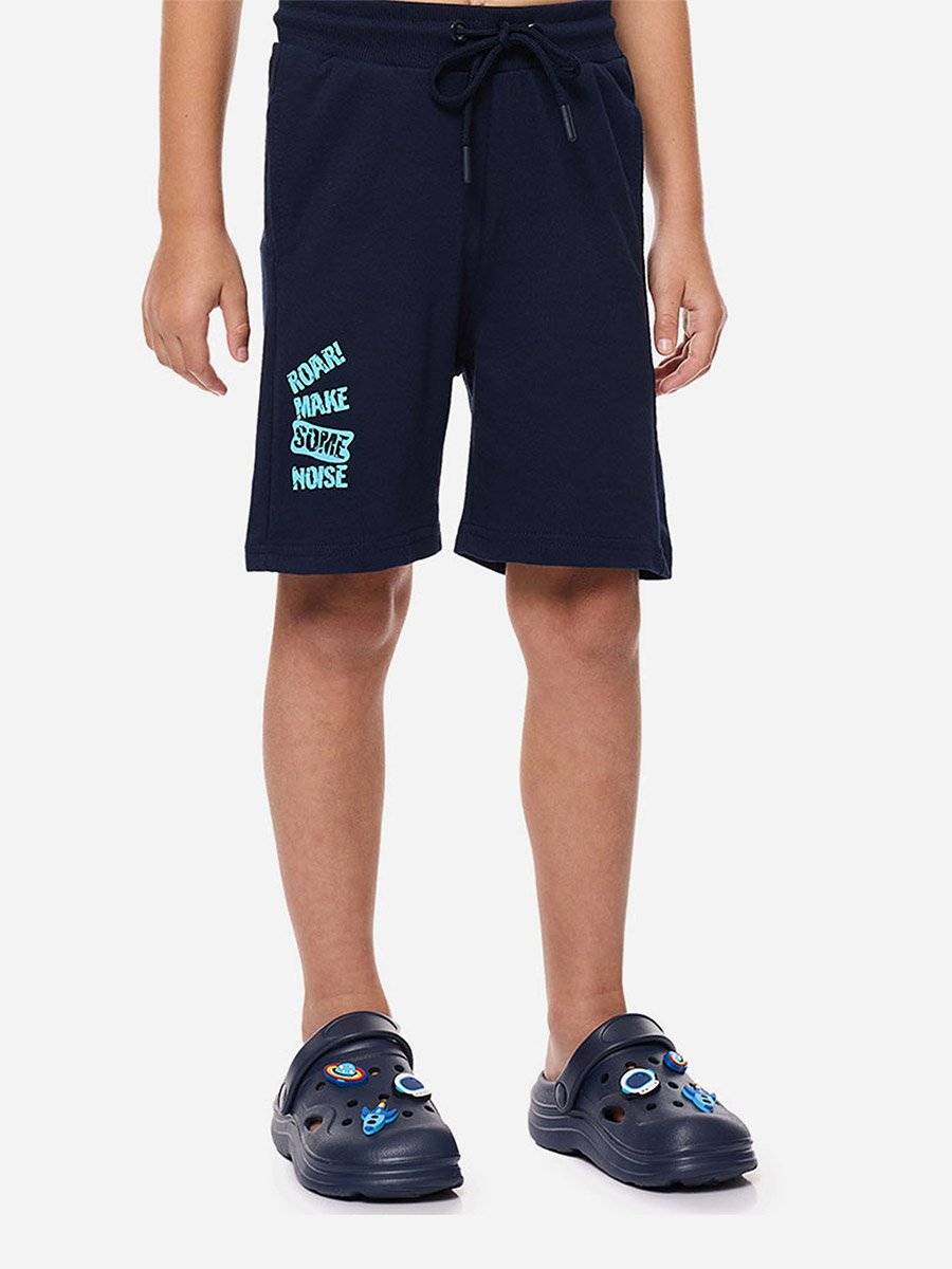 Dinosaur Graphic Print T-Shirt and Drawstring Shorts Set