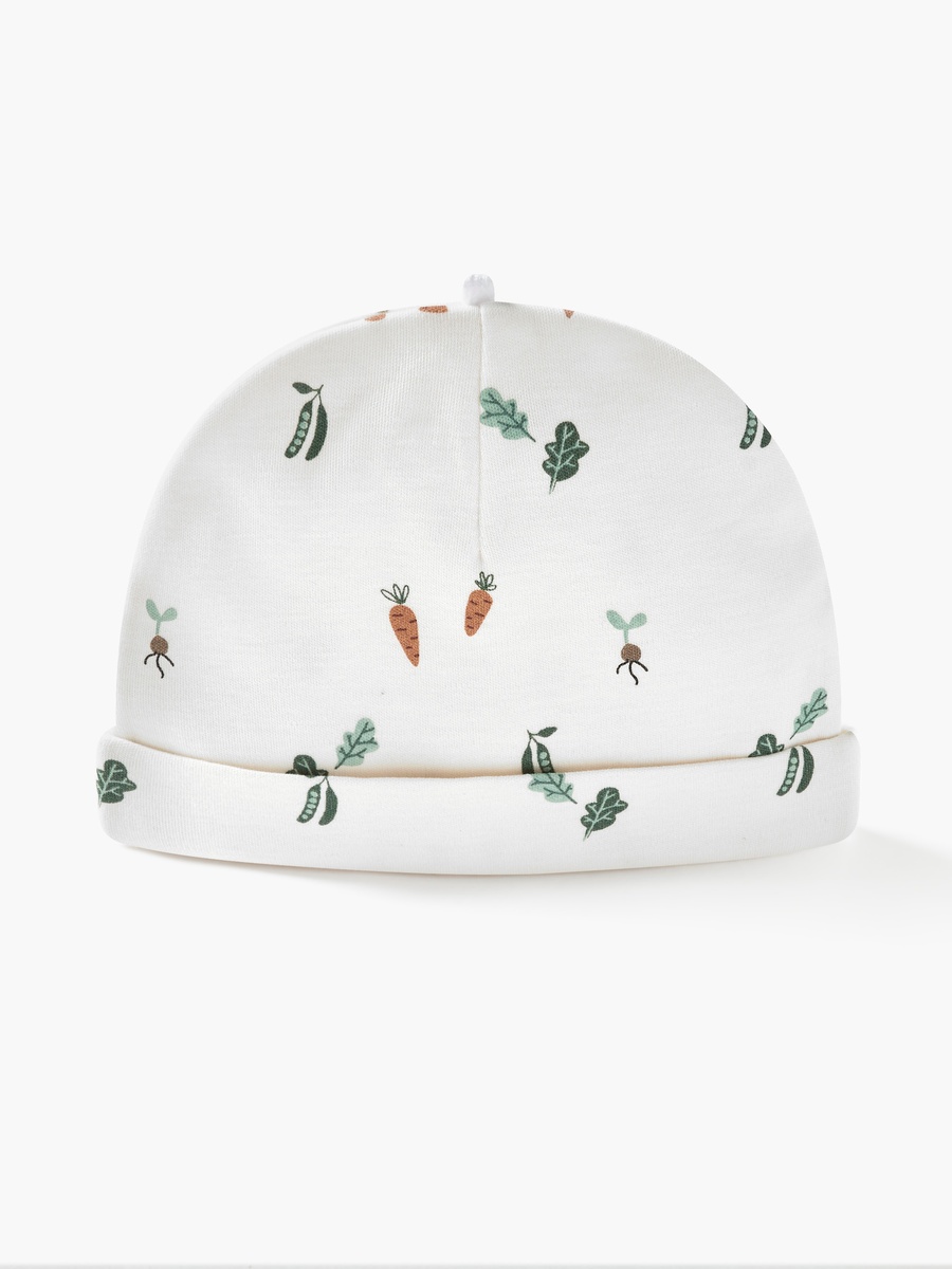 Printed Beanie Cap - Set of 2