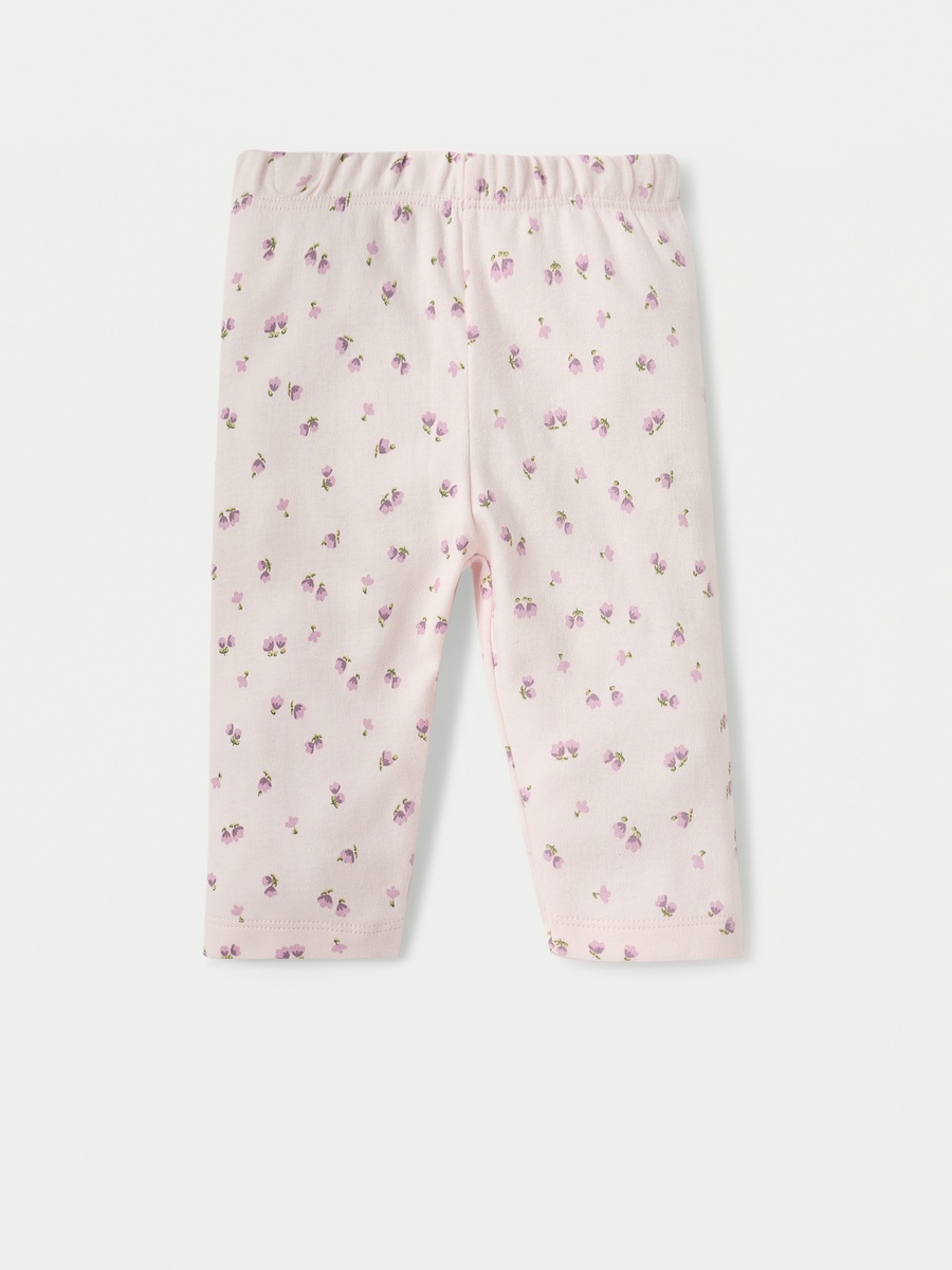 Floral Print Long Sleeves T-Shirt and Pyjama Set