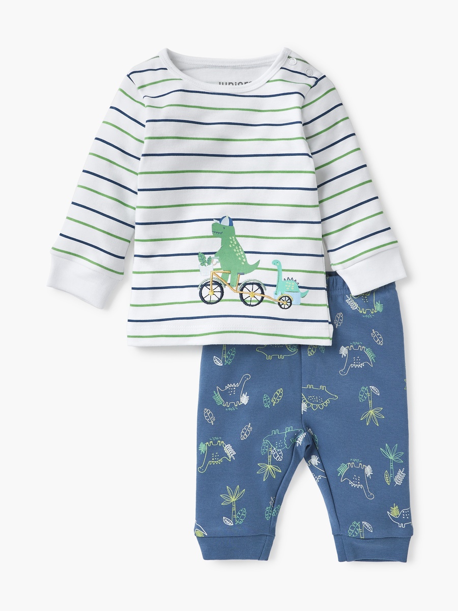 Dinosaur Print T-Shirt and Pyjama Set