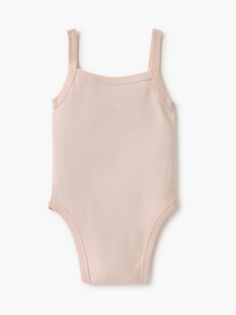 Sleeveless Bodysuit with Snap Button Closure